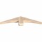 Ekena Millwork Bellingham Smooth Timber Gable Bracket, Douglas Fir, 48"W x 10"H x 3 1/2"D x 5 1/2"F, 5/12 Pitch GBW048X10X0406BEL00SDF - alternate 3
